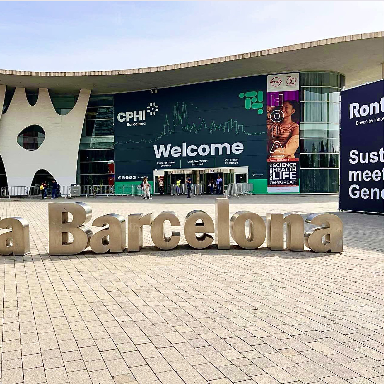 广东新鲜滤清器参加2023年CPHI巴塞罗那展会